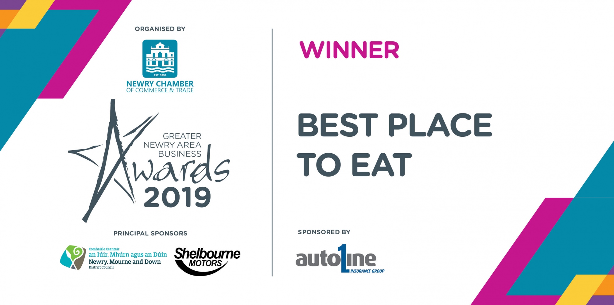 best place to eat winner 2019 newry county down