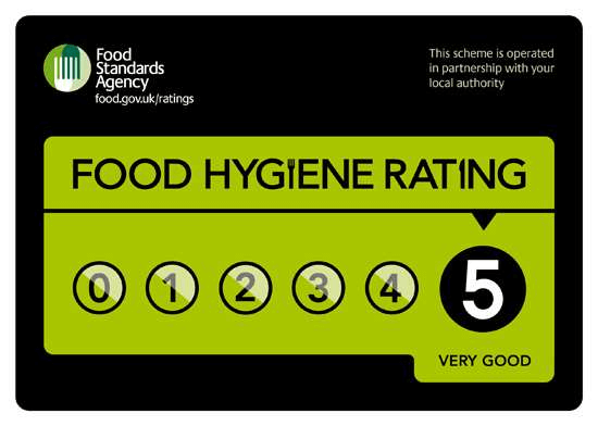 five star food hygiene rating caffe riva